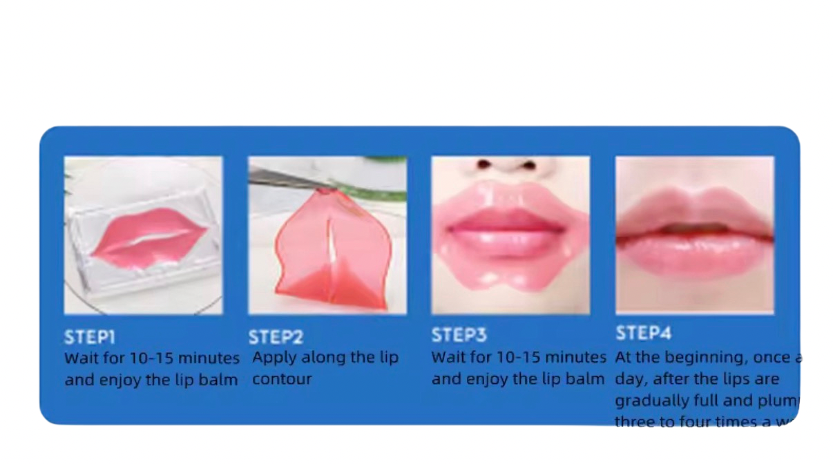 Crystal lip mask 3 pcs.