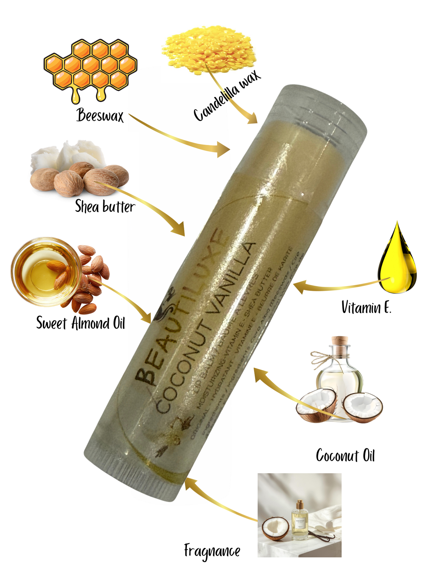 Coconut Vanilla Lip Balm