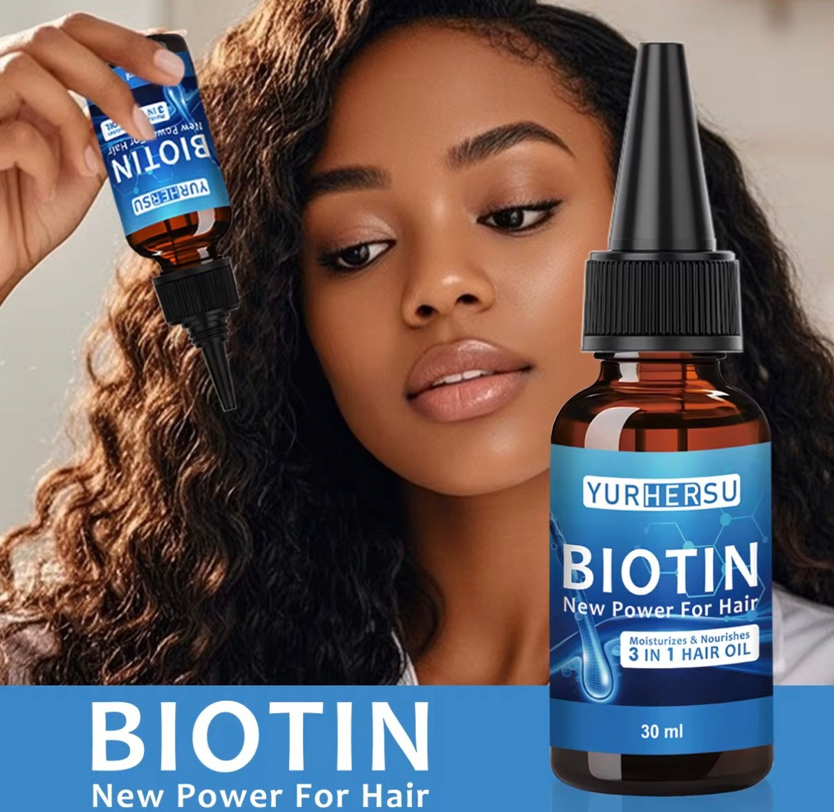 Biotin New Power for Hair 3 IN 1 Hair oil
