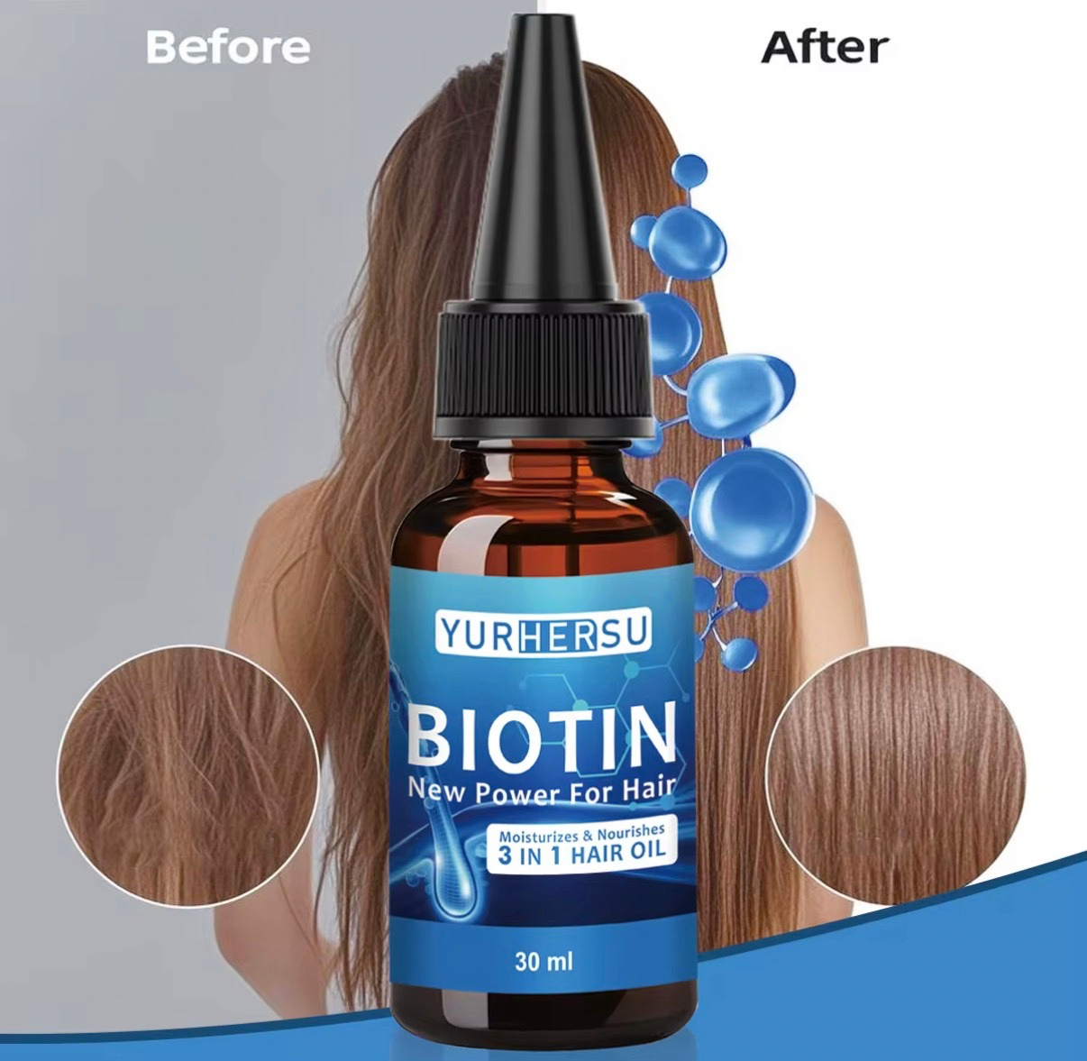 Biotin New Power for Hair 3 IN 1 Hair oil