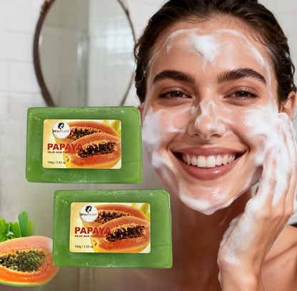 Papaya Kojic Acid Turmeric Soap