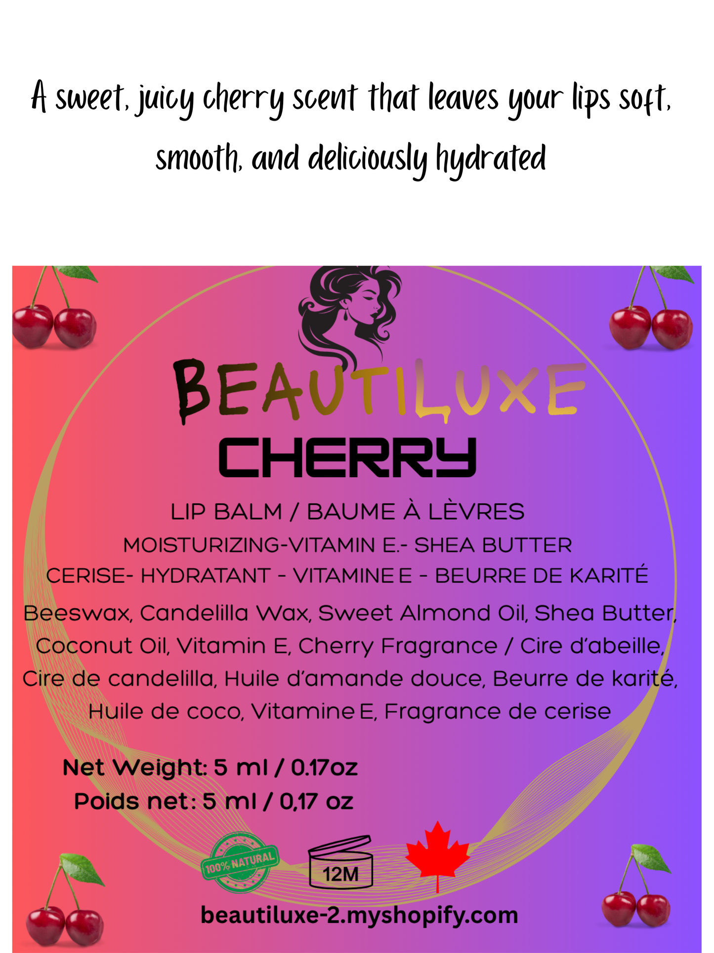 Cherry Lip Balm