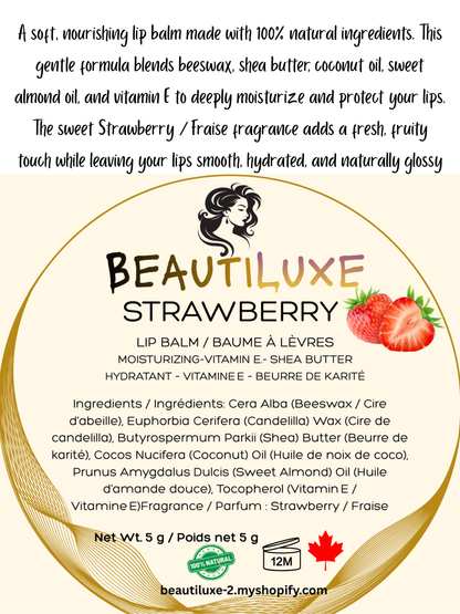 Strawberry Lip Balm